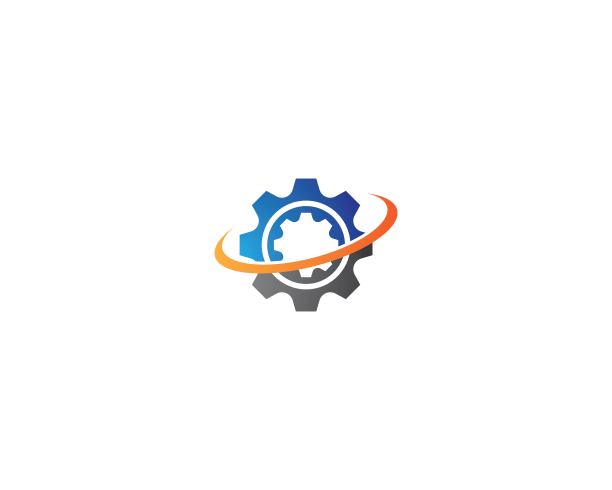 齿轮符号矢量图标图片下载