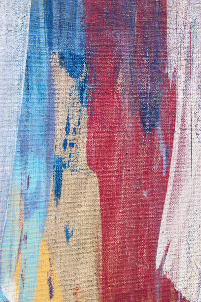 抽象艺术背景。丙烯酸在画布上。油漆的粗糙笔触图片下载