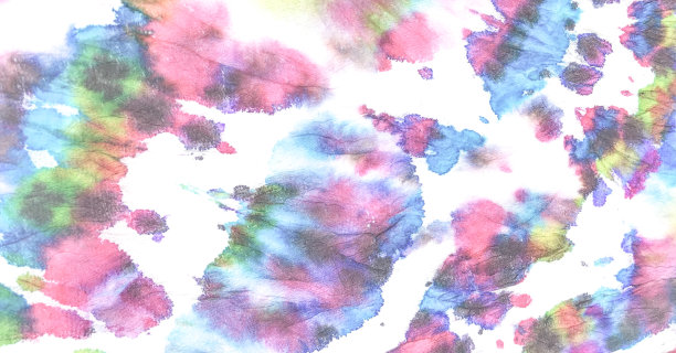 生动的水彩画。肮脏的水彩飞溅。饱和工艺凌乱的背景。时髦的水彩画。光谱水彩画艺术水彩画横幅。图片下载