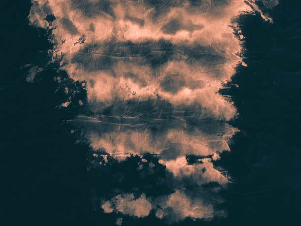 水彩画。深色扎染绘画艺术。抽象的背景染色。墨汁滴落旗帜。现代布料材料印花。水彩画水彩画湿洗。图片下载