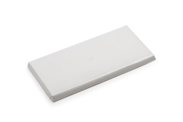 盖模板的巧克力棒隔离图片下载