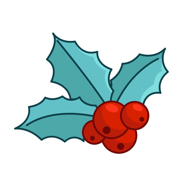 向量卡哇伊圣诞收藏图片下载