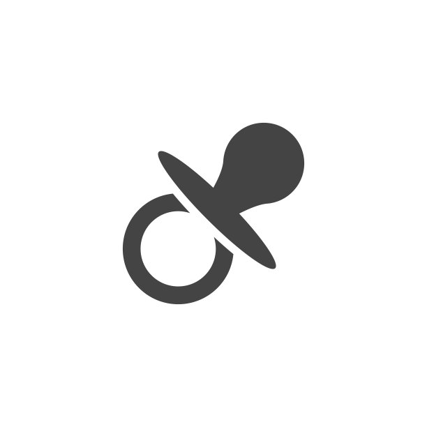 硅安抚图标设计模板矢量隔离图片下载