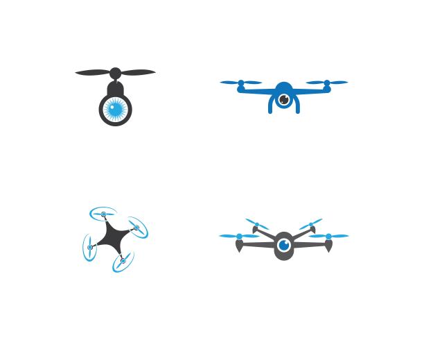 无人机符号矢量图标图片下载