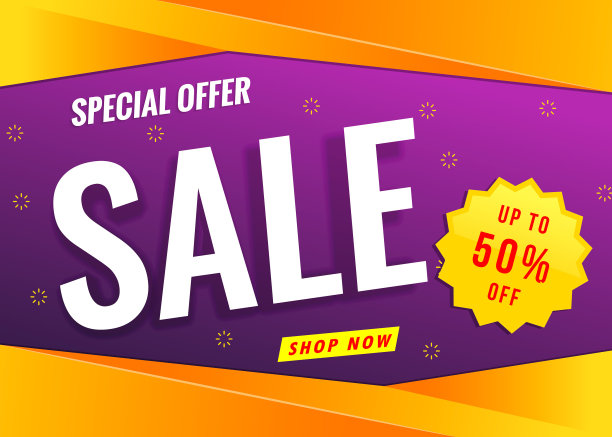 超级销售，大销售，超级销售，闪购横幅模板。矢量图图片下载