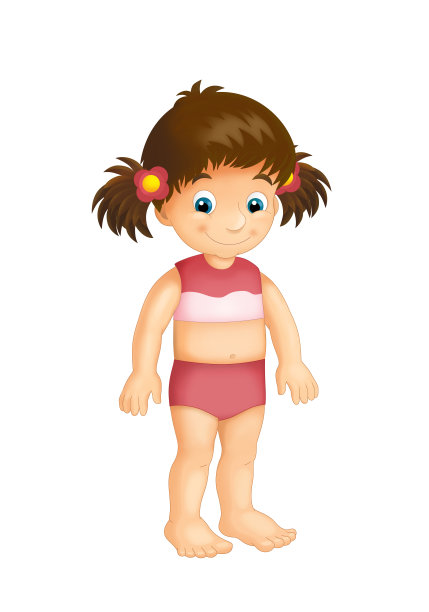 童年插画素材ID：345530412