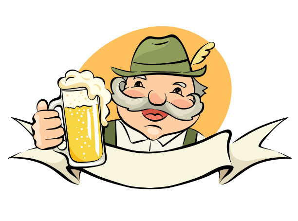 拿着啤酒的男人图片下载