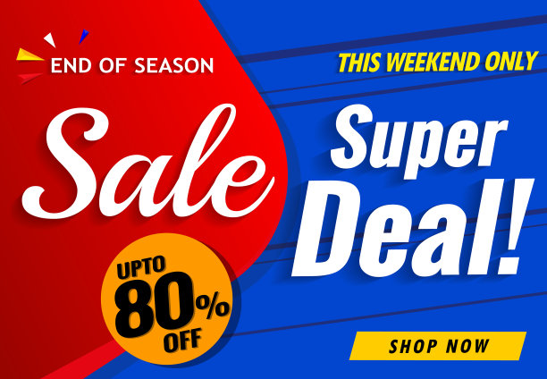 超级销售，超级销售，大销售横幅模板现代设计。向量的背景图片下载