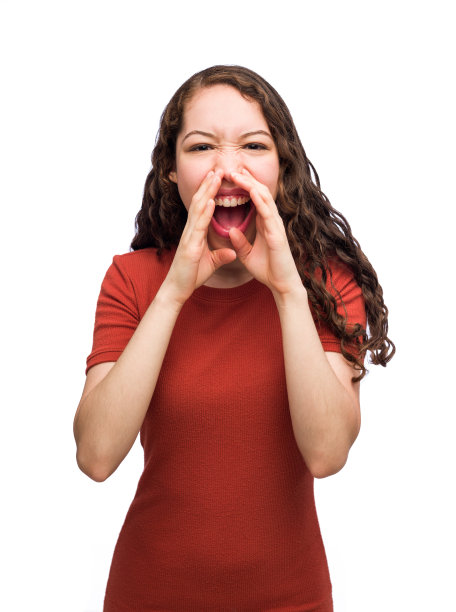 年轻女子screeming图片下载