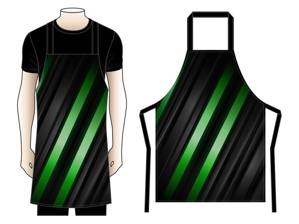 基于矢量图的围裙设计图片下载