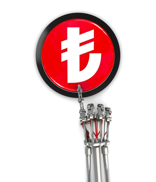 电子人按土耳其里拉按钮图片下载