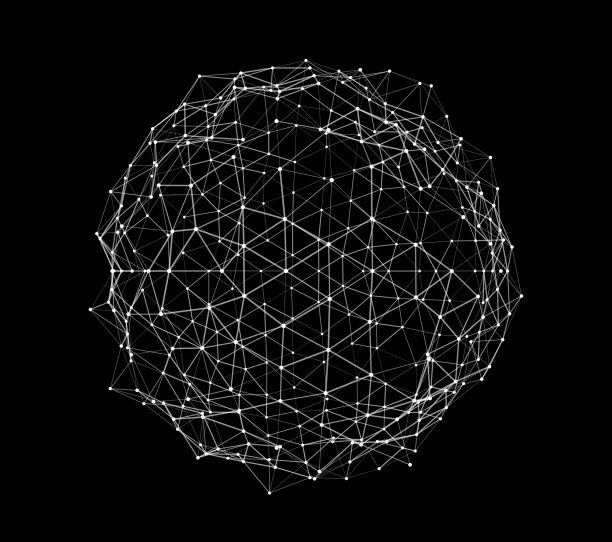 抽象丛球面图片下载