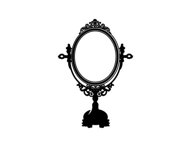 老式黑镜图片下载