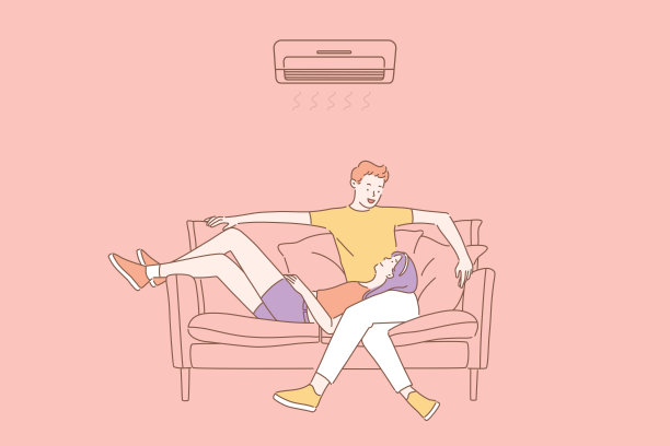 空调，气候控制，舒适概念。图片下载