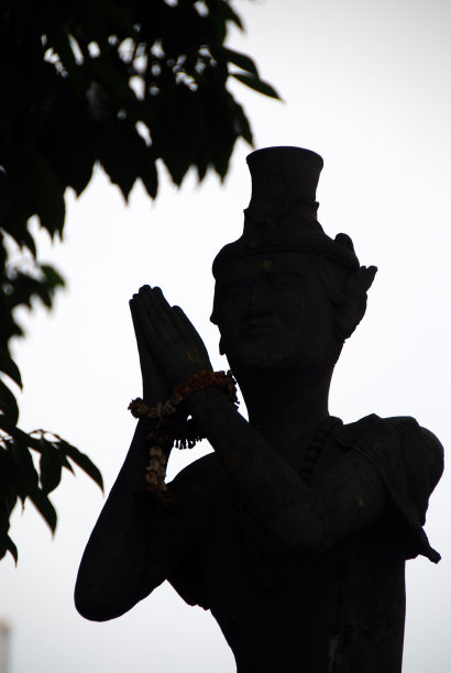 佛像剪影图片下载