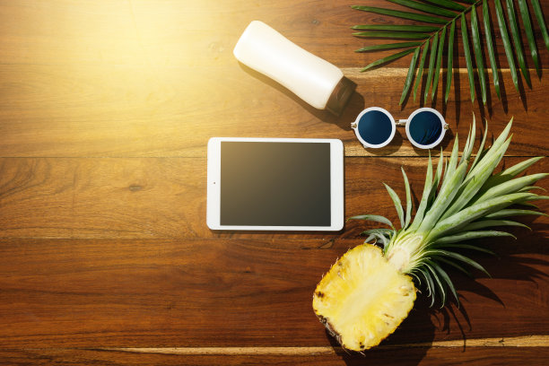 不同的海滩度假项目图片下载