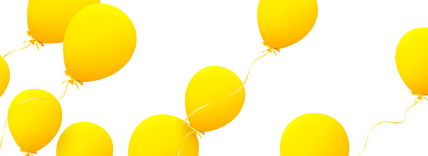 氦气球的节日背景。庆祝一个生日，海报，横幅快乐的纪念日。图片下载