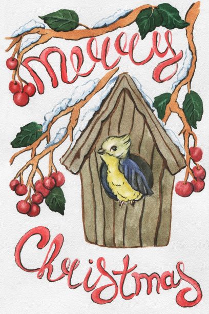 圣诞快乐卡图片下载