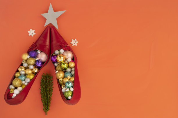 该死的圣诞球鞋。图片下载