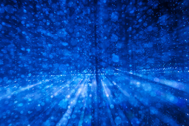 运动中的蓝光背景图片下载