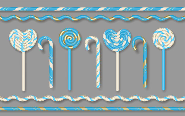 圣诞糖果棒棒糖图片下载