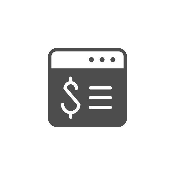 金融应用与网上银行图标图片下载