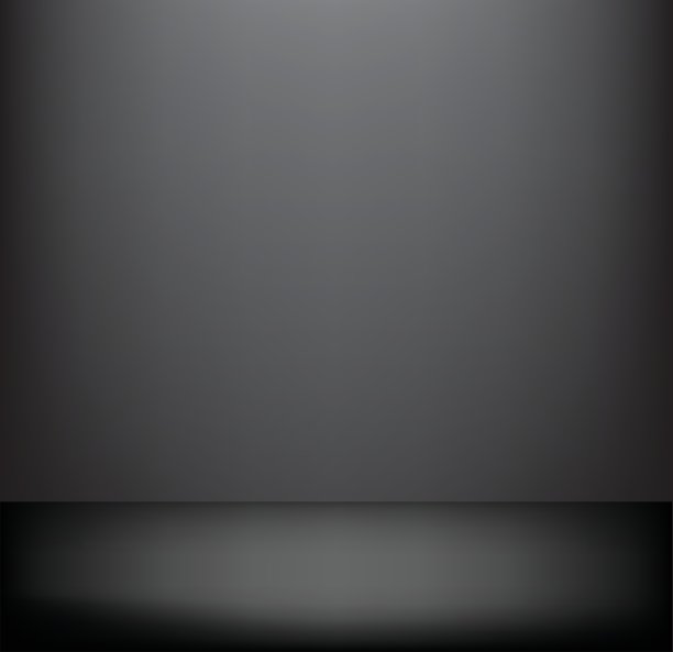 时尚的黑色渐变工作室展示室背景与暗与光的墙壁纹理抽象，空旷的空间，可以用来展示您的产品。插图EPS矢量10图片下载
