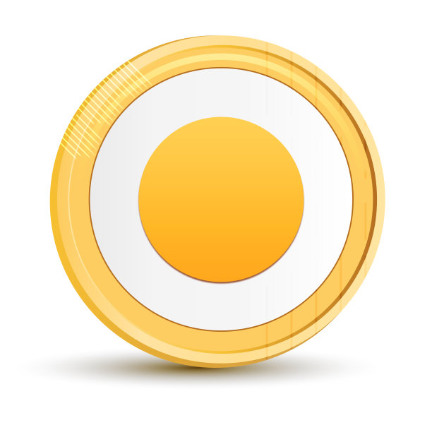 记录图标黄金圆形按钮金币闪亮框架豪华概念抽象插图孤立在白色背景图片下载
