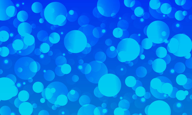 蓝色的泡沫的背景图片下载