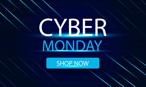 网络星期一横幅背景图片下载