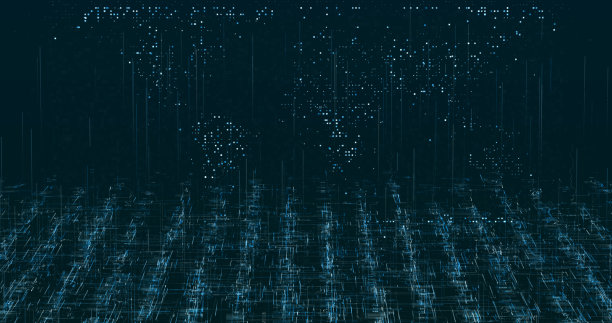 摘要数字网络数据背景，三维渲染图片下载