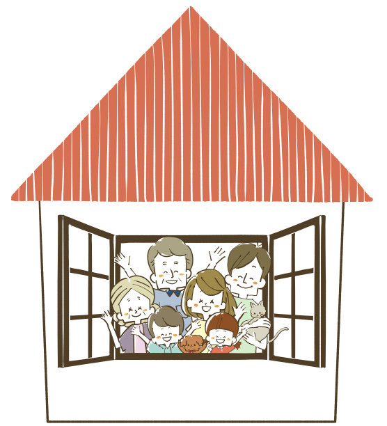 三代人的家庭——我的家图片下载