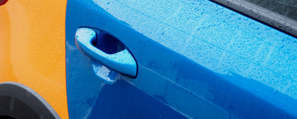 汽车门把手和锁的抽象照片图片下载