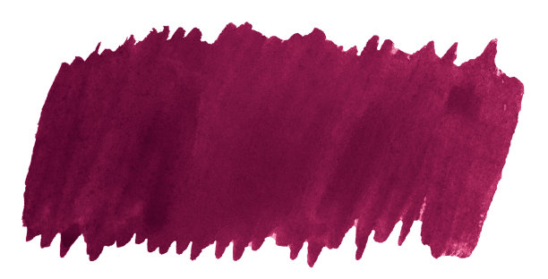 波斯红水彩是一种流行颜色，是一个有离婚和边界的孤立点。勃艮第框架与复制空间的文本。图片下载