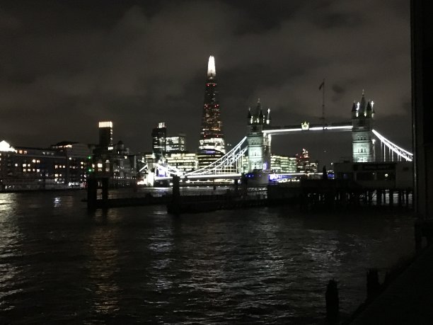 伦敦塔桥和碎片大厦图片下载