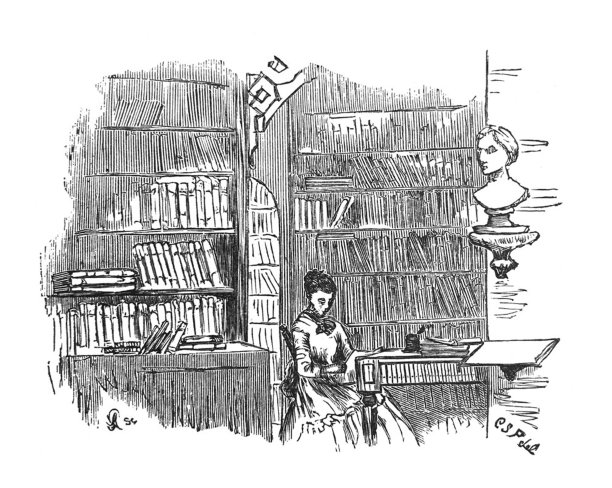 美国历史-图书馆的图书管理员图片下载