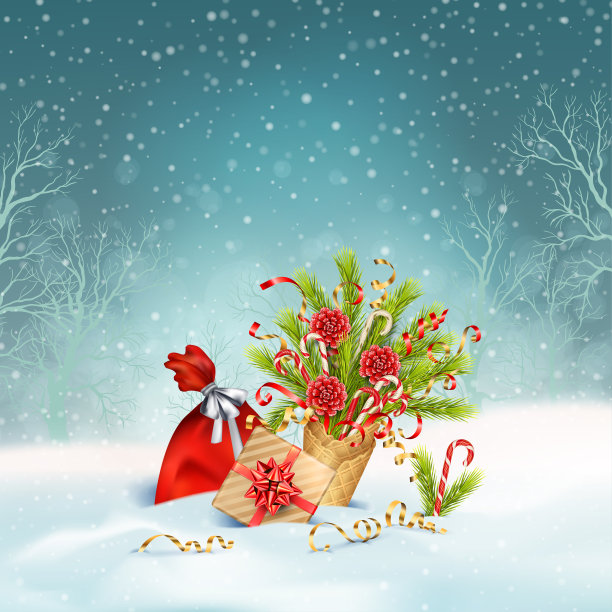 圣诞节的背景图片下载