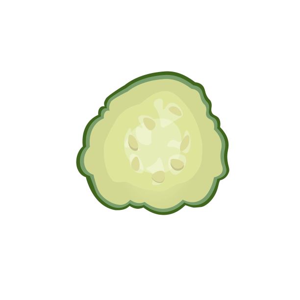 切绿黄瓜病媒图片下载