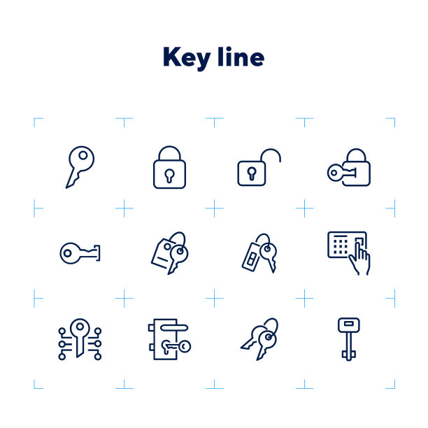 关键线路的图标图片下载