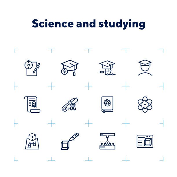 科学和研究图标图片下载
