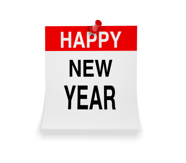 2020年新年日历快乐图片下载