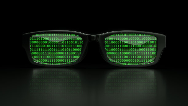 眼镜-二进制代码图片下载