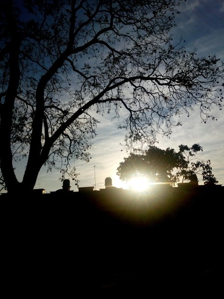 日落近黄昏图片下载