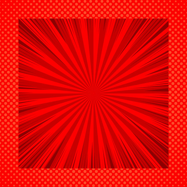 抽象漫画红色背景图片下载