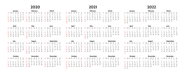 白色背景下的日历图片下载