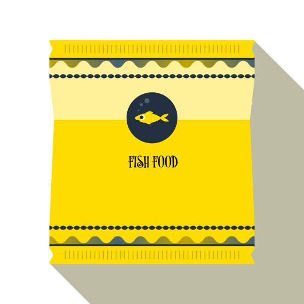 水族鱼食品包装图片下载