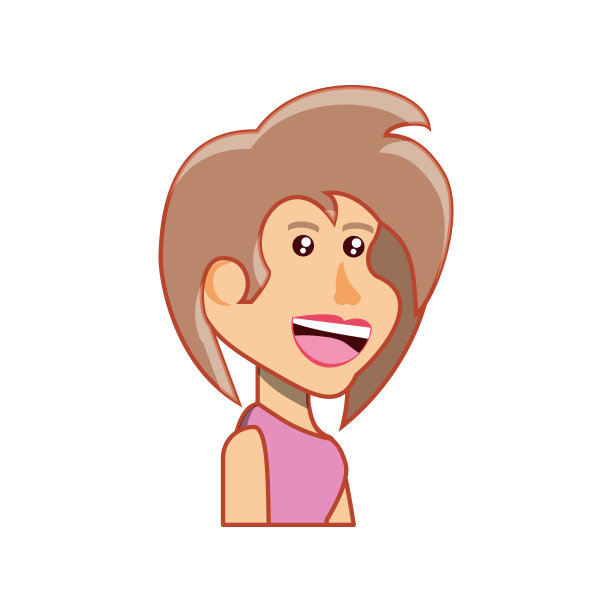 可爱的女孩角色图片下载