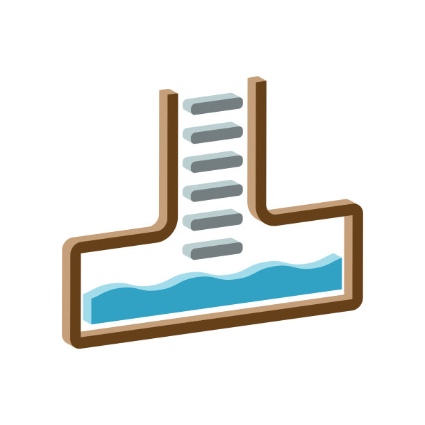 污水图标。等距和3D视图。图片下载