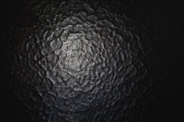 浮雕玻璃背景。黑色波浪形玻璃纹理桌面图案图片下载