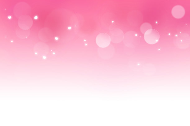 粉色背景上的抽象散景图片下载